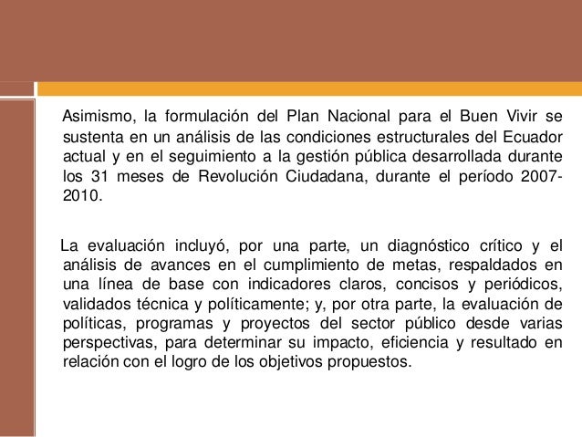plan nacional de desarrollo ecuador pdf free
